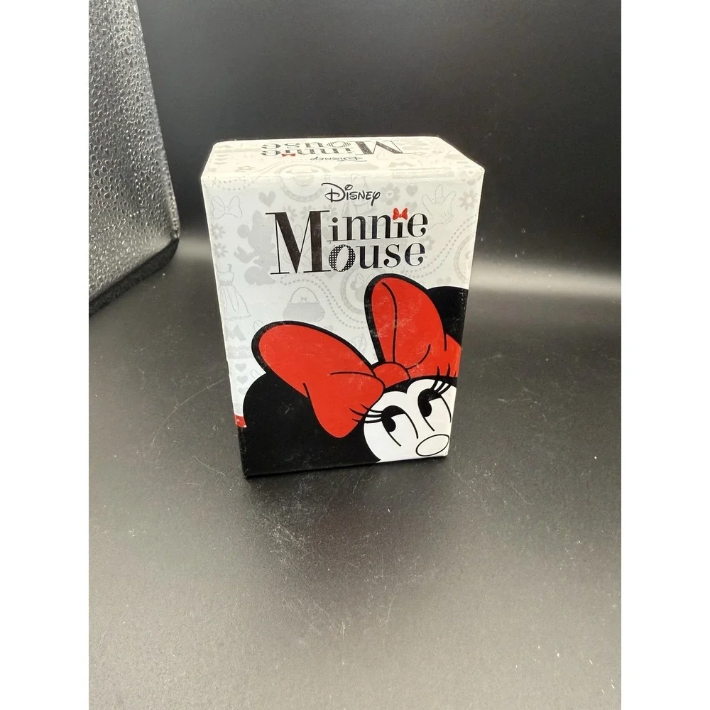 Disney Minnie Mouse Watch‎ Women's Quartz Black Band w/ Box